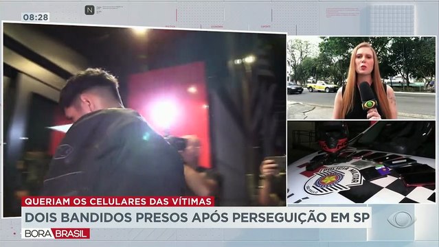 Bandidos são presos após arrastão na zona oeste de SP