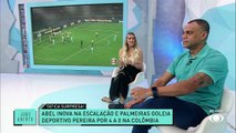 “Melhor exemplo de favoritismo”, diz Denilson sobre goleada do Palmeiras na Libertadores