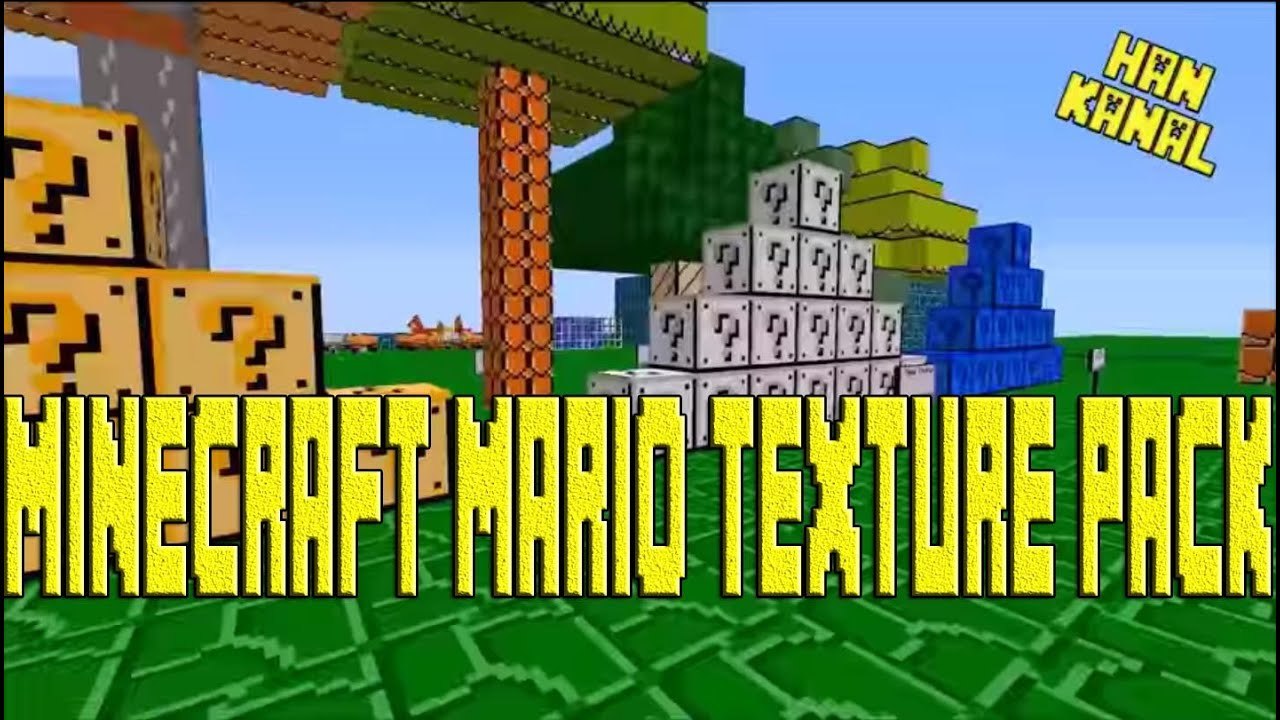 Minecraft Mario Texture Pack İsteyen gelsin
