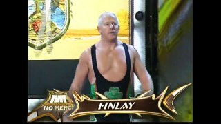 WWE No Mercy 2006: Batista vs. Finlay vs. King Booker vs. Lashley (Match Entrances & First Moves) Raleigh