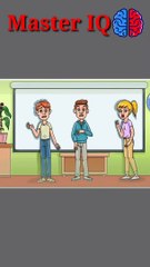 Can You Find the Ghost_ #iq #puzzle #IQ test #q