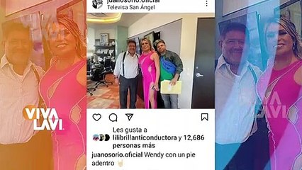 Wendy Guevara inicia platicas con Juan Osorio para su novela