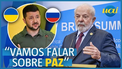 Lula sobre guerra: 'É preciso que os presidentes fiquem sensíveis'