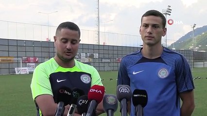 Çaykur Rizespor'un Genç Oyuncusu Dal Varesanovic Performansından Memnun