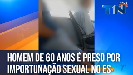 Homem é preso por importunação sexual dentro de ônibus no ES