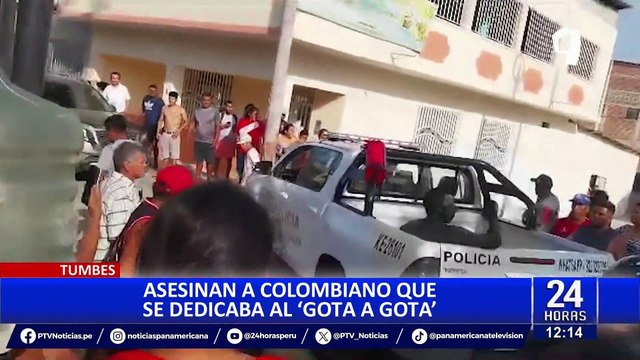 Tumbes: sicarios asesinan a extranjero de ocho balazos y dejan a su acompañante herido