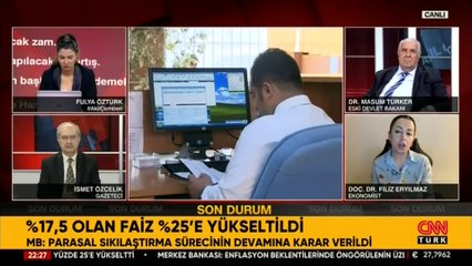 Скачать видео: Politika faizi yüzde 25'e yükseldi! Kredi kartı ve ticari kredi faizlerinde üst limitler arttı