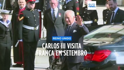 Carlos III visita França em setembro