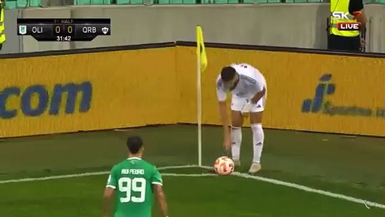 Yassine Benzia passeur décisif avec Qarabag