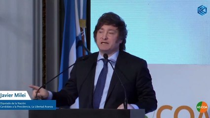 Milei saludó a Fátima Florez