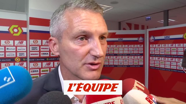 Létang : «On va retenir la victoire» - Foot - C4 - Lille