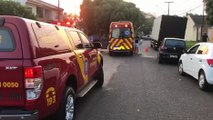 Criança é atropelada por um carro no Bairro no Alto Alegre