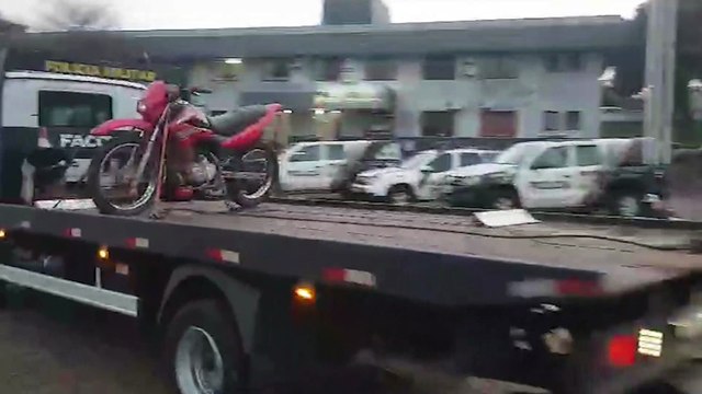 Motocicleta furtada em Cafelândia é encontrada com adolescente no Cascavel Velho
