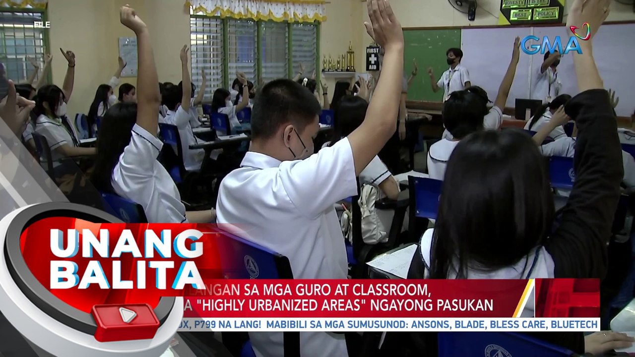 DepEd: Kakulangan sa mga guro at classroom, problema sa "highly urbanized areas" ngayong pasukan | UB
