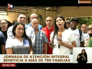 Miranda | Jornada de Atención Integral favorece a Familias de la comunidad socialista 22 de enero