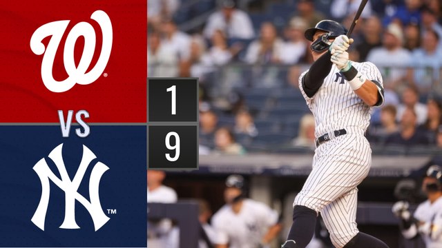Resumen Nacionales de Washington vs Yankees de Nueva York / MLB 23-08-2023