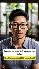 Xăm mình không xấu nhưng 99% kẻ xấu đều xăm mình #xamminh #xamminhkhongxau #kexauxamminh #caunoihay #baihoccuocsong #kienthuc #baihoc #kynang #fyp