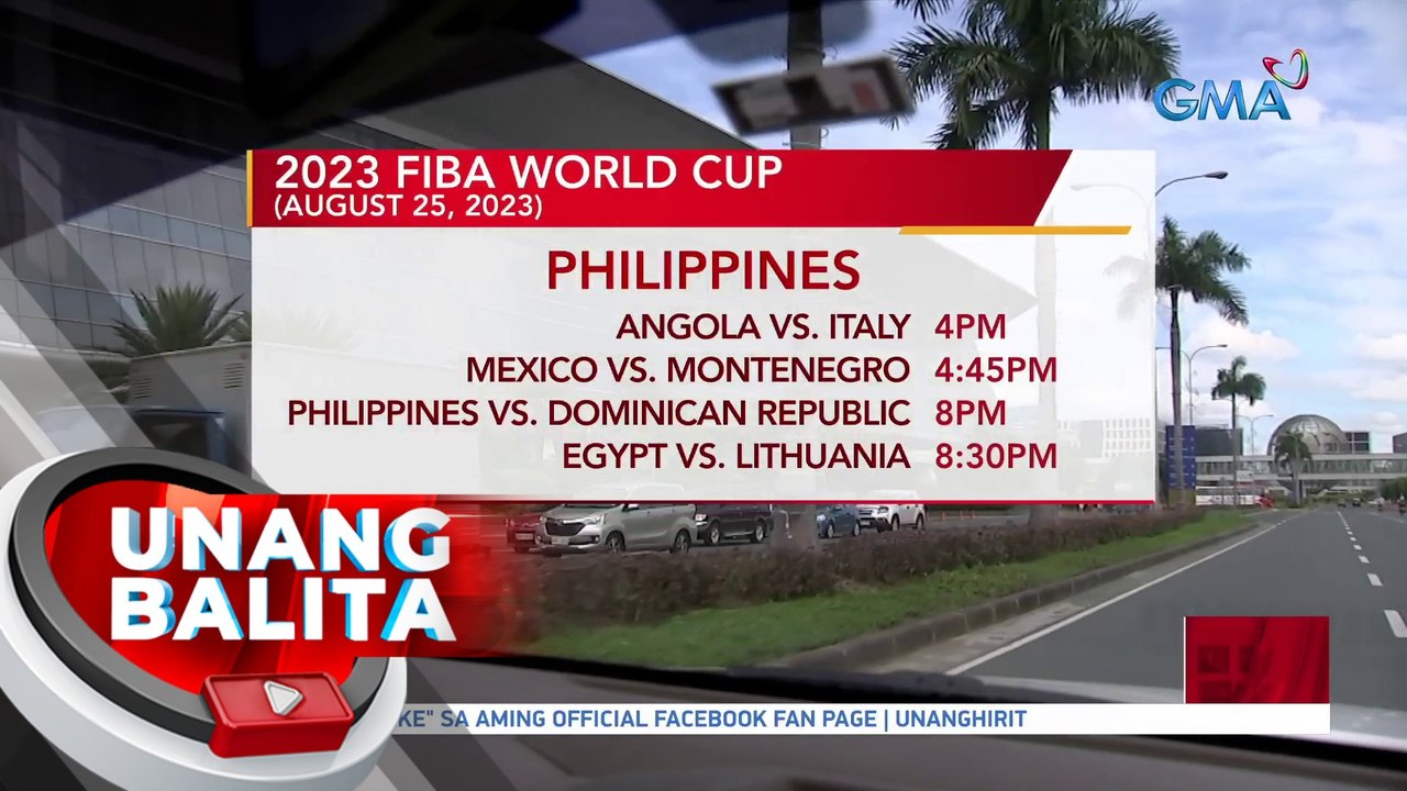 2023 FIBA World Cup (August 25, 2023) | UB