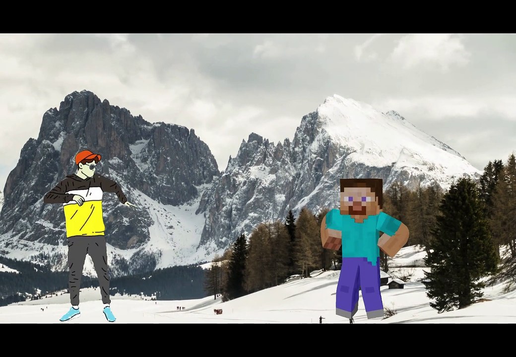 um mem minecraft e ice ventura