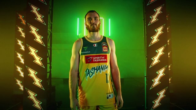Tasmania JackJumpers' new playing jerseys for 2023-24