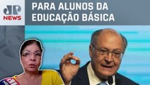 Alckmin veta PL que obriga fornecimento de uniformes escolares; Dora Kramer comenta