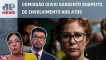 CPMI do 8 de Janeiro aprova quebra de sigilo de Carla Zambelli; Kramer e Kobayashi analisam