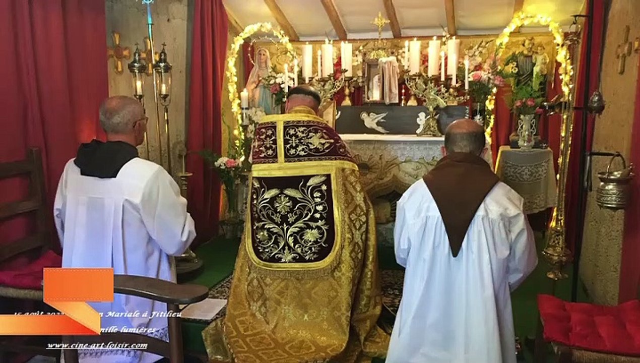 Vêpres de l'Assomption 15 août 2023 Ermites de SaintBenoît à Fitilieu