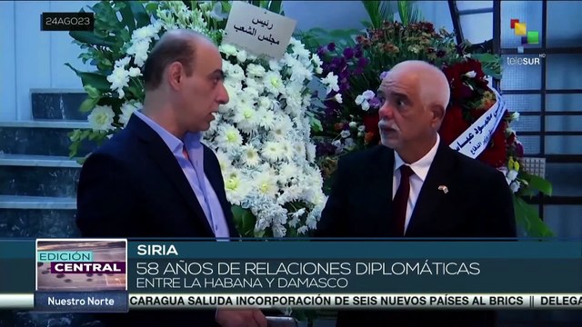 Celebran en Siria los 58 años de relaciones diplomáticas con Cuba
