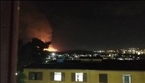 Incêndio de grandes proporções atinge Parque Estadual Serra Verde, em BH