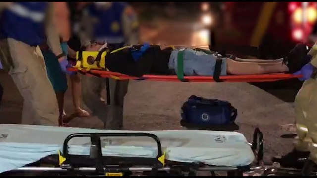 Motociclista fica ferido em acidente na Rua Ipanema esquina com Rua Ásia