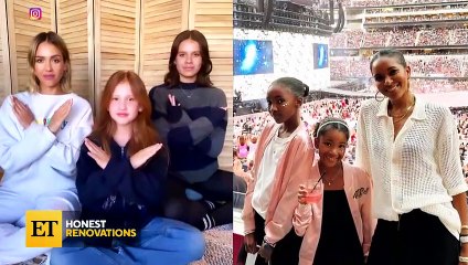 Jessica Alba Admits Her Kids Don't Respect Her 'Honey' Dance Moves on TikTok (Ex
