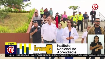 Presidente visitó las nuevas instalaciones del hospital William Allen Taylor en Turrialba.