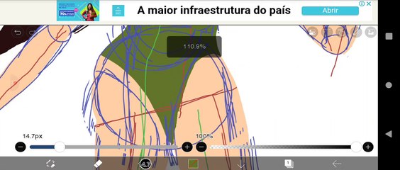 Desenhar Maimy SNK vs Capcom no IbisPaintX Android Parte 2