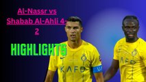 Football Video: Al-Nassr vs Shabab Al-Ahli 4-2 Highlights #AlNassr