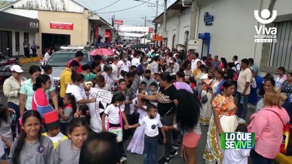 Familias conmemoran el cierre de la Cruzada Nacional de Alfabetización en Rivas