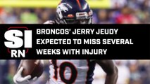 Broncos’ Jerry Jeudy Expected to Miss Several Weeks With Hamstring Injury, Per Report