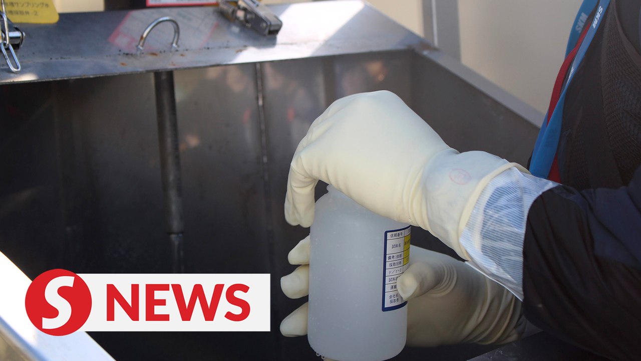 TEPCO releases video of discharging Fukushima waste water