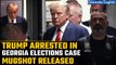 Donald Trump arrested: Mug shot released after booking - a first for any US president| Oneindia News
