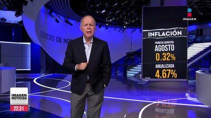 Inflación aumenta en primera quincena de agosto