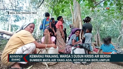 Alami Kekeringan, Warga Sikka Terpaksa Konsumsi Air Kotor dan Berkapur!