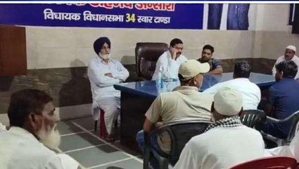 रामपुर: विधायक ने अपने कैंप कार्यालय पर सुनी जनता की समस्या