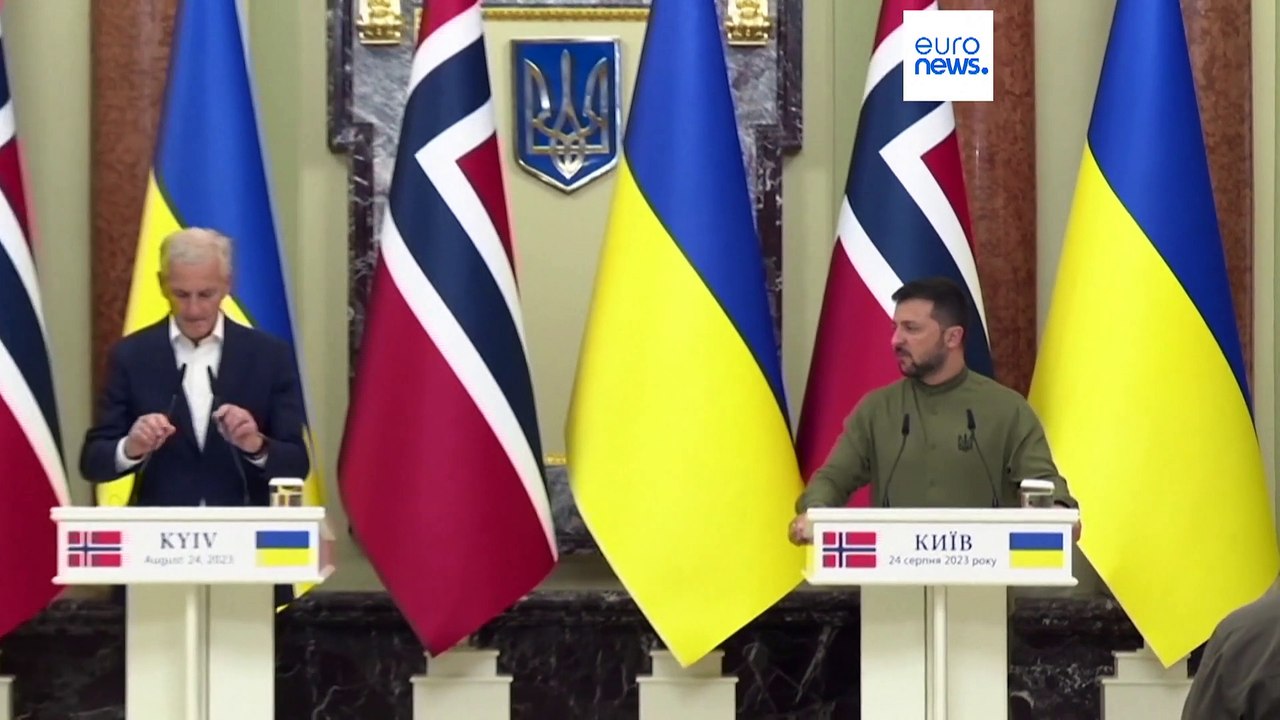 Ukraine war: Russia claims it brought down 42 drones over Crimea, as US pledges F-16 training