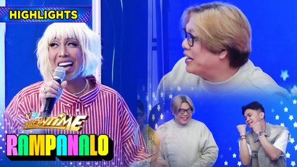 Vice Ganda catches MC's reaction to Vhong's dance | It's Showtime Rampanalo