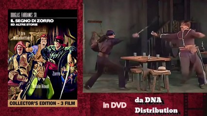 IL SEGNO DI ZORRO (1920) + I TRE MOSCHETTIERI (1921) + ROBIN HOOD (1922) - 3 Film (Dvd)