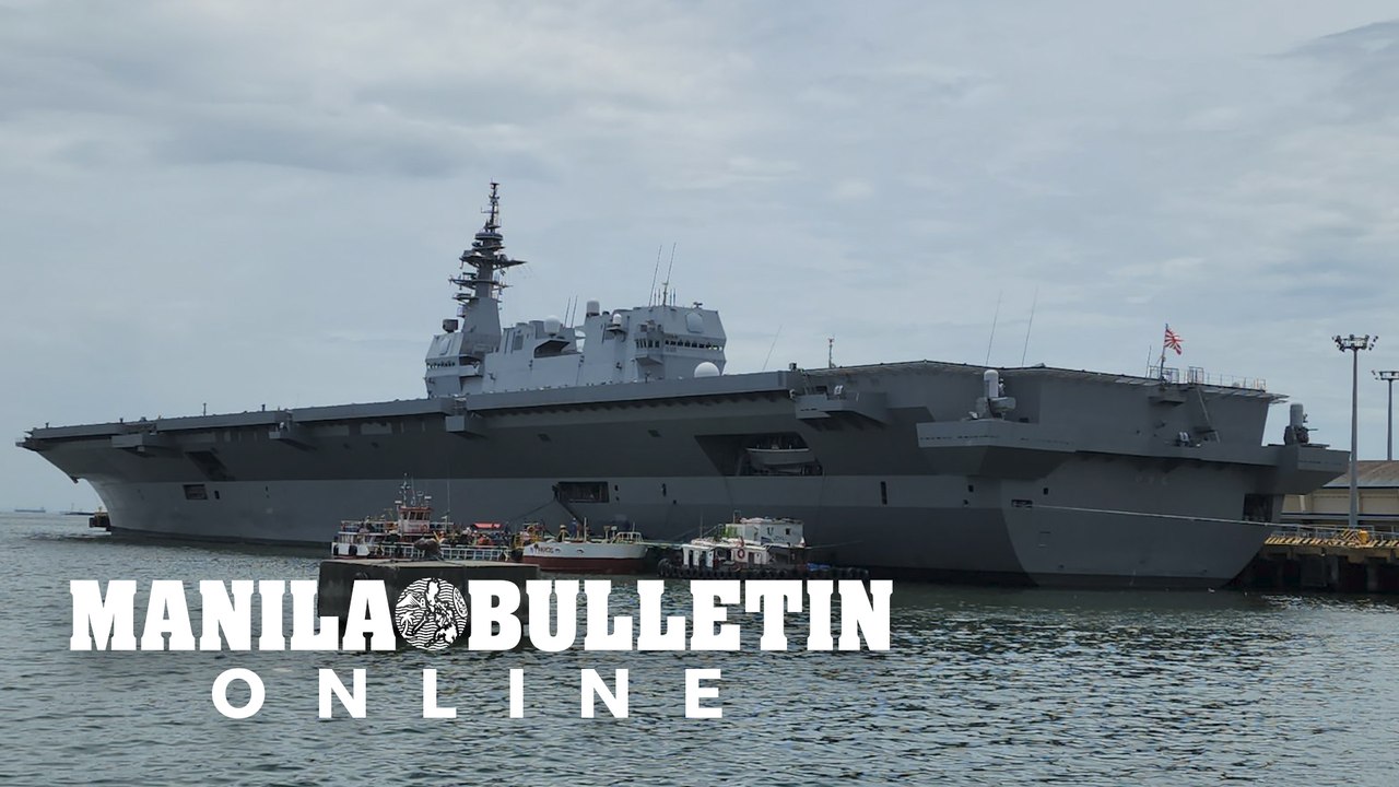 Japanese Navy vessels arrive in Manila for 5-month-long Indo-Pacific Deployment Exercises