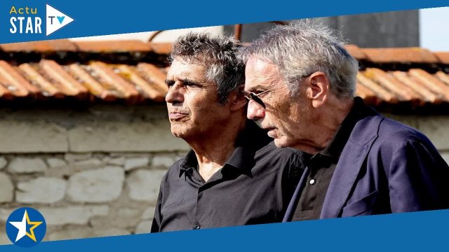 Obsèques de Gérard Leclerc rare apparition des femmes de la vie de Julien Clerc réunies dans un dr