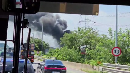 경기 화성 자원순환시설에서 큰불...사망자 1명 발견 / YTN