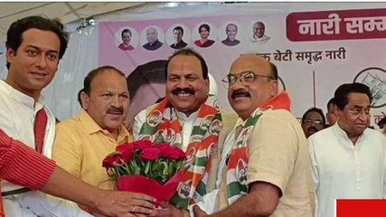 भाजपा को लगा बड़ा झटका, पूर्व जिला पंचायत अध्यक्ष कांग्रेस में हुए शामिल
