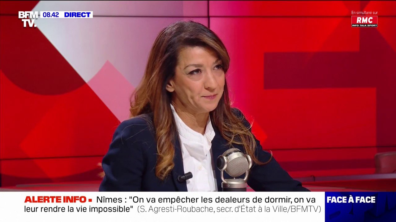 Sabrina Agresti-Roubache, secrétaire d'État à la Ville: "Je suis absolument contre" la légalisation du cannabis