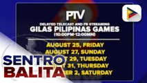 Delayed telecast ng mga laban ng Gilas Pilipinas sa 2023 FIBA World Cup, mapapanood na sa PTV